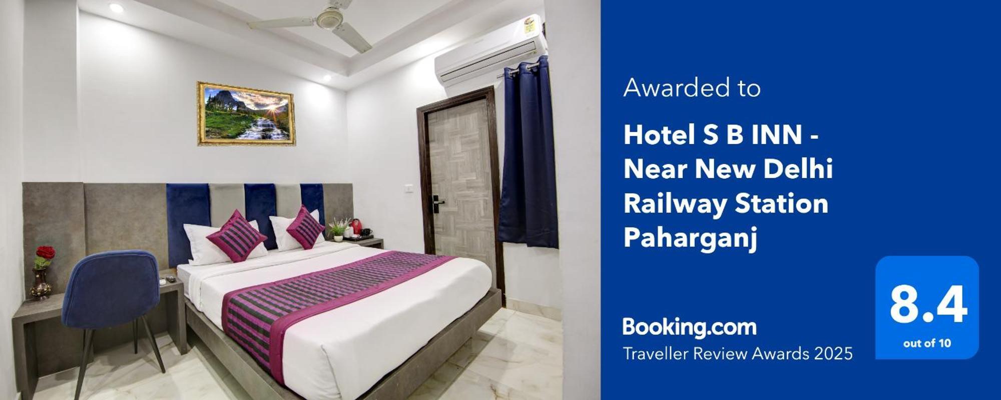 Hotel S B Inn - Near New Delhi Railway Station Paharganj Exterior photo